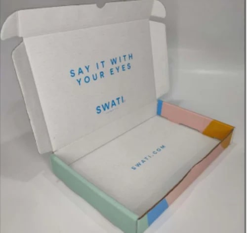 Swati Corrugated Packaging Box, Shape : Rectangular