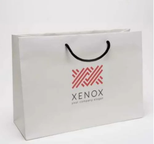 Printed Xenox Paper Bag For Shopping, Gift Packaging