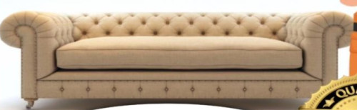 Fabric Upholstered Sofa for Home, Office