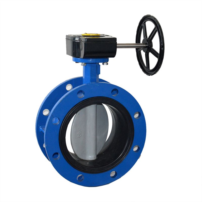 Cast Iron Flange Type Butterfly Valve for Industrial
