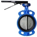 Cast Iron Wafer Type Butterfly Valve for Industrial