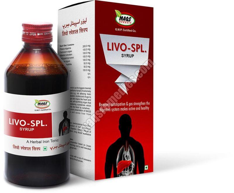MAQS LIVO SPECIAL SYRUP, Packaging Type : Plastic Bottles