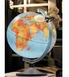 Polished Uranio 3D Globe for Library, Schools
