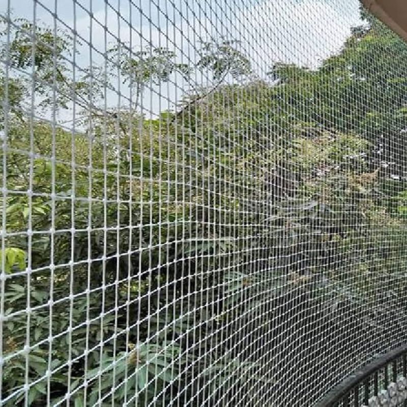 Plain PVC Anti Bird Net, Shape : Rectangular