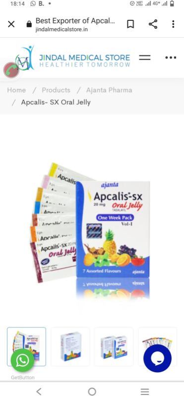 Apcalis Sx Oral Jelly