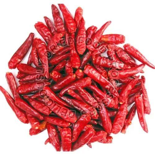 Dried Red Chilli Without Stem