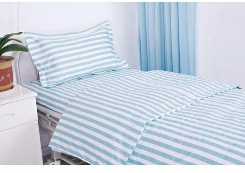 Hospital Stripe Bed Sheet Set
