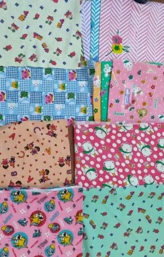 Cotton Nursery Print Baby Fabric, Specialities : Seamless Finish, Shrink-Resistant