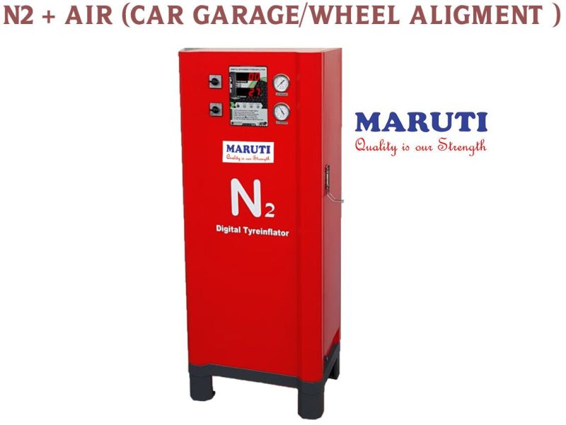 Automatic Maruti Nitrogen Tyre Inflators for N2 + AIR