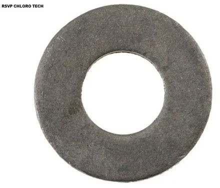 RSVP Plain Black Galvanized Lead Gasket for Industrial