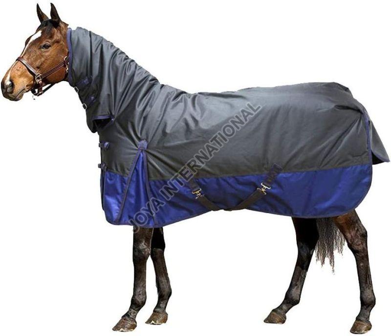 Black and Blue Winter Horse Rugs, Size : F/C/P