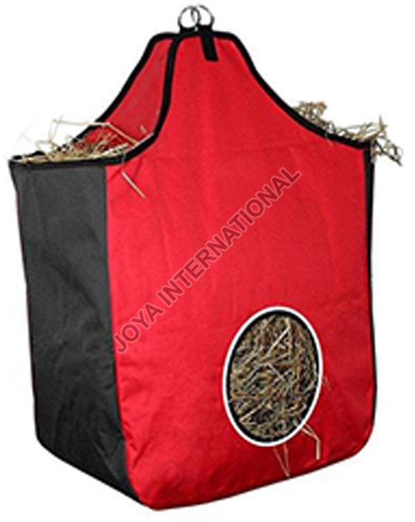 Red Plain Derby Original Hay Bag, Storing Capacity : 10kg
