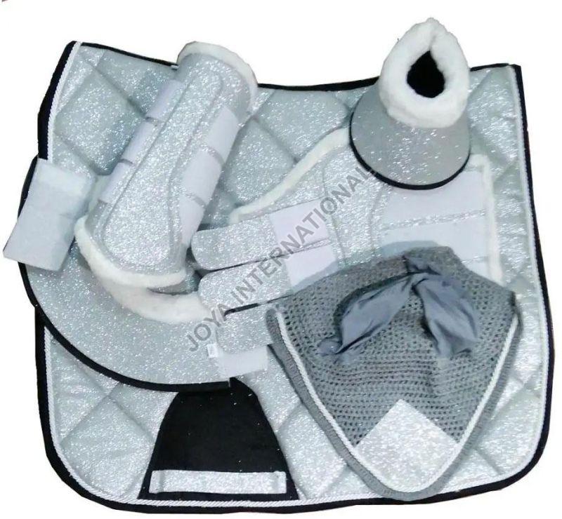 Horse Riding Full Jumping Saddle Pad, Feature : Abrasion-Resistant