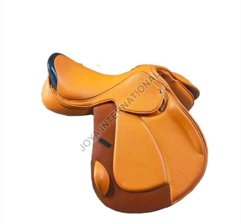 Joya International Leather Covered Soft Saddler for Horse Riding