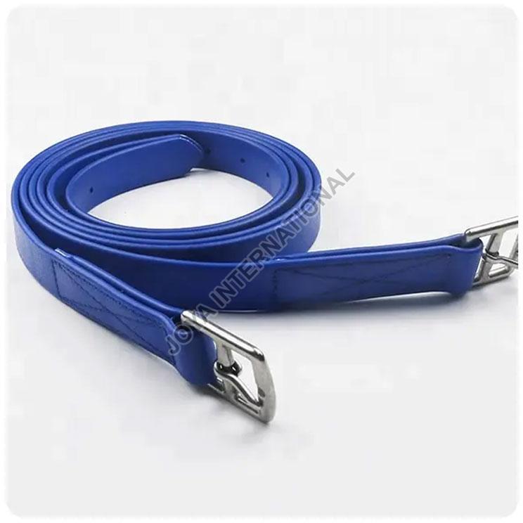 Joya International Polished PVC Horse Stirrup, Color : Blue