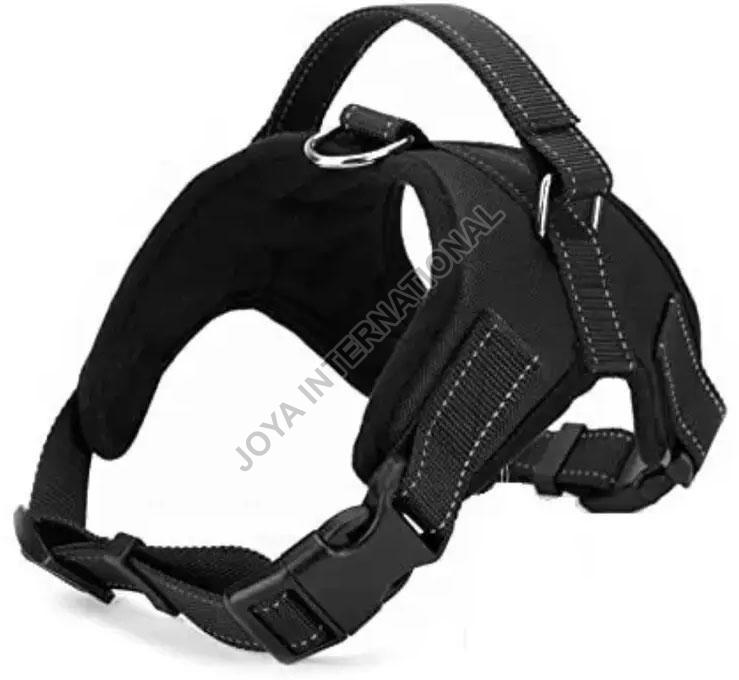 Joya International Soft Fabric Dog Harness, Color : Black