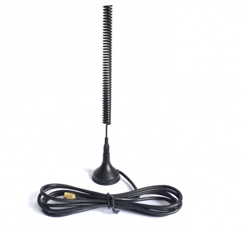 ET-4339M-1L3-SMS-S28 433MHz 9dBi Spring Magnetic Antenna