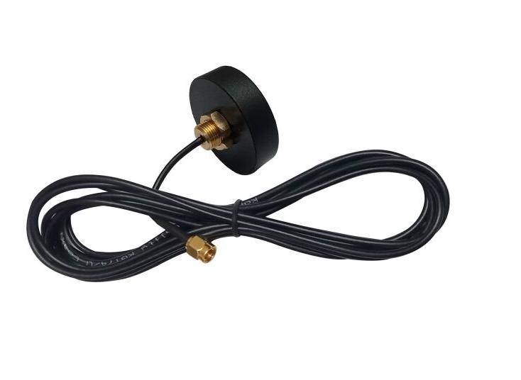 ET-LTSR-1L3-SMS46M 4G Screwable Puck Antenna With RG174 Cable