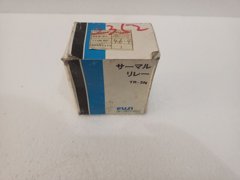 Fuji Electric Tr-3n Thermal Overload Relay