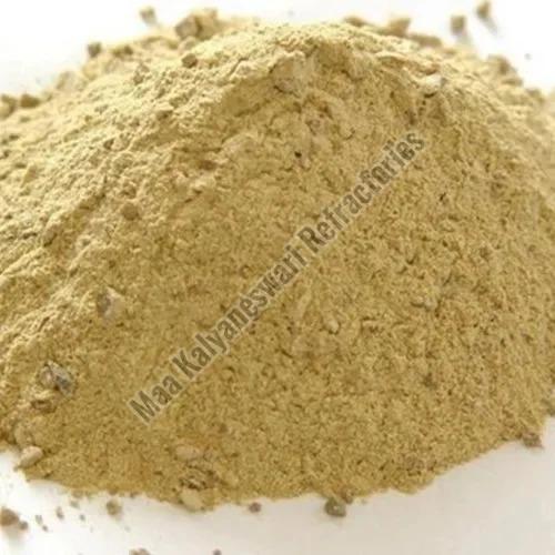 Yellow Fire Clay Powder, Packaging Size : 25 kg