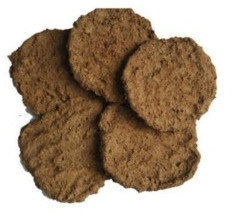 Cow Dung Cake, Packaging Type : PP Bag