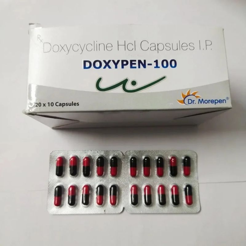 Doxypen-100 Capsules, Composition : Doxycycline Hyclate