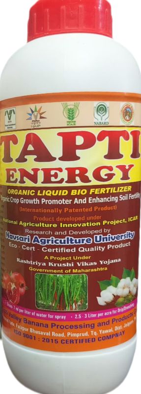 Tapti Energy Organic Liquid Bio Fertilizer for Agriculture