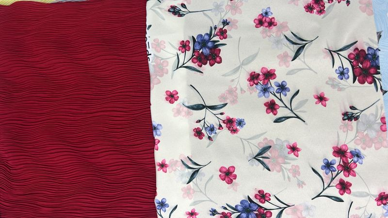 Chinon Digital Printed Fabric for Garments