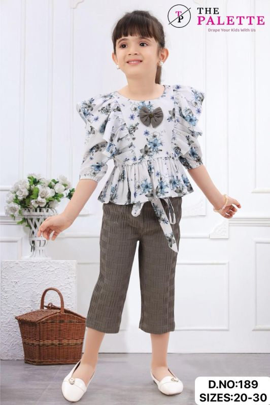 Girls Fancy Top and Pant Set