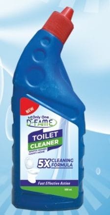 Only one D-fame Toilet Cleaner, Packaging Size : 500ml