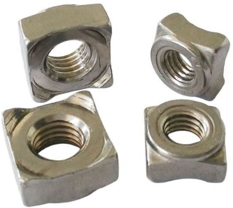 Mild Steel Square Weld Nuts for Fitting