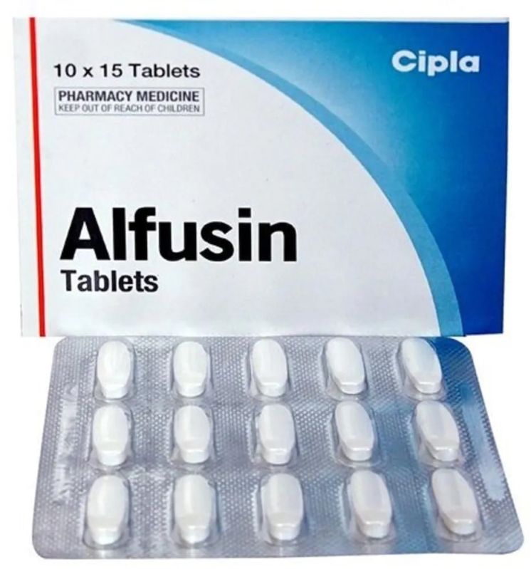 Alfusin Tablets, Composition : Alfuzosin 10mg