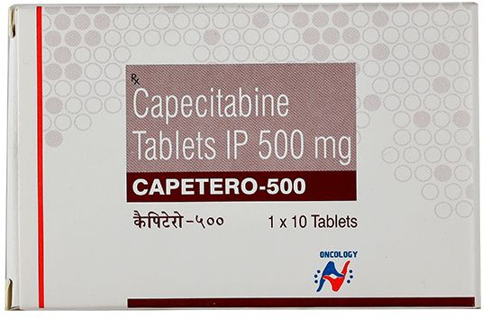 Capetero 500mg Tablets for Colon, Rectum