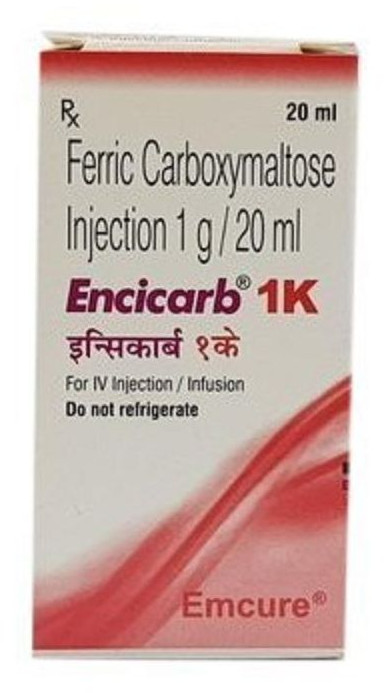 Encicarb 1K Injection for Used to Treat Anemia