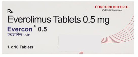 Evercon 0.5mg Tablets