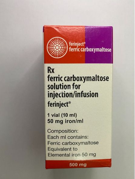 Ferinject 500mg Injection, Composition : Ferric Carboxymaltose
