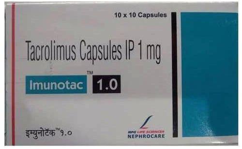 Imunotac 1mg Capsules, Packaging Size : 10X10 Pack