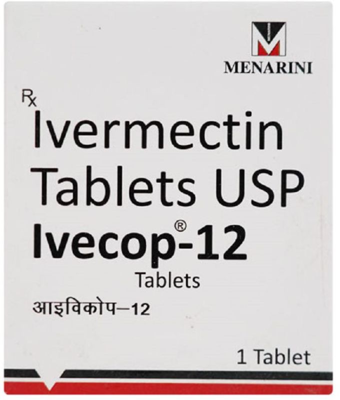 Ivecop 12mg Tablets for Skin, Eyes