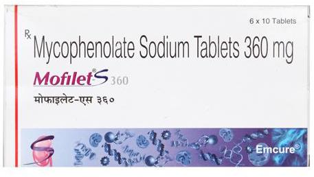 Mofilet-S 360mg Tablets, Medicine Type : Allopathic