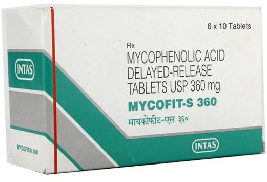 Mycofit-S 360mg Tablets, Medicine Type : Allopathic