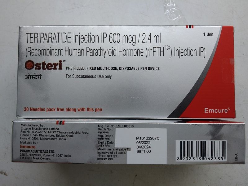 Osteri 600mcg Injection, Packaging Type : Pre-filled Pen