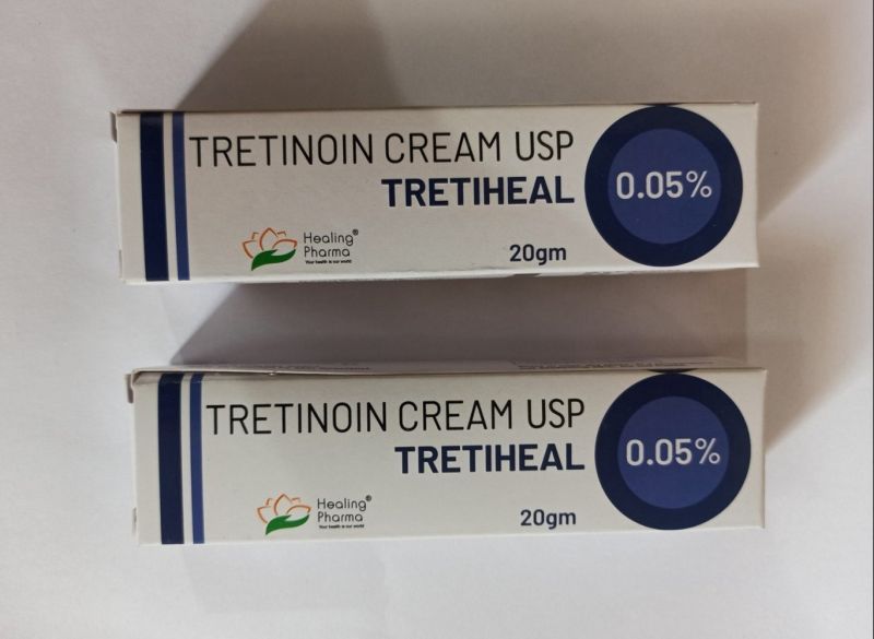 Tretiheal 0.5% Cream, Packaging Type : Plastic Tube
