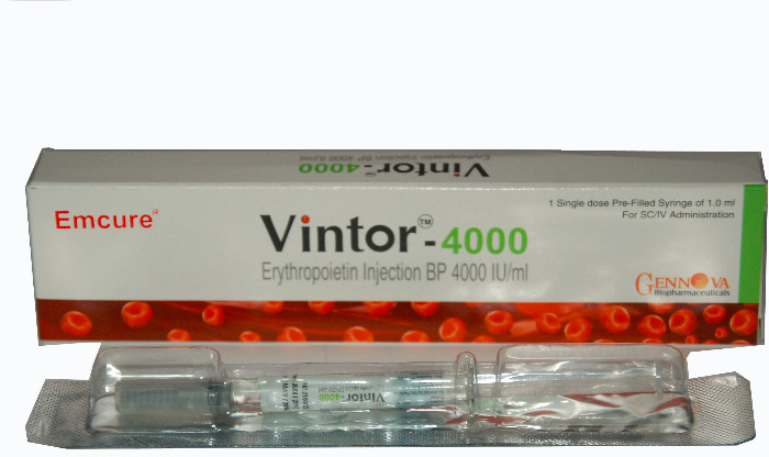 Vintor 4000IU Injection, Medicine Type : Allopathic