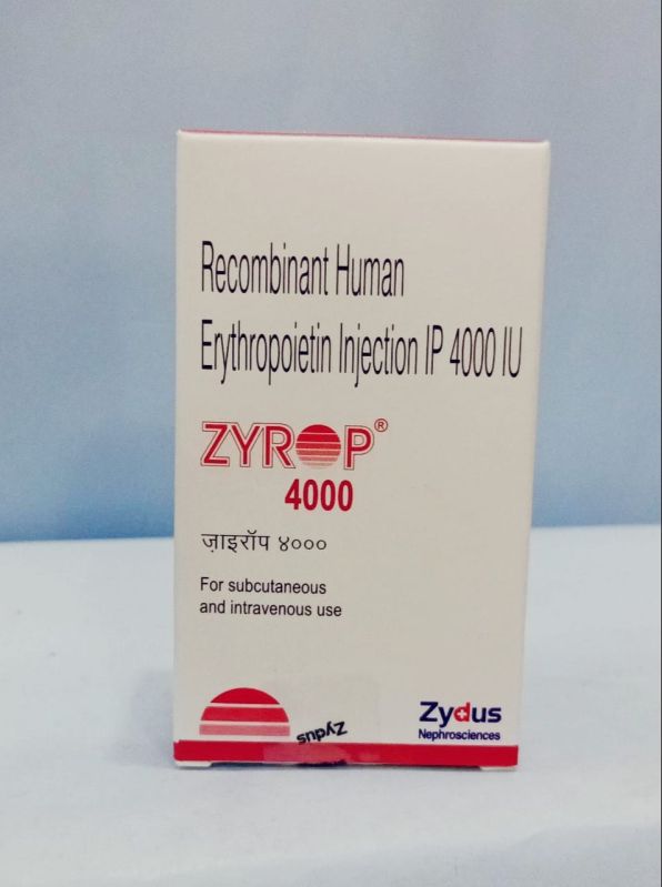 Zyrop 4000IU Injection, Medicine Type : Allopathic