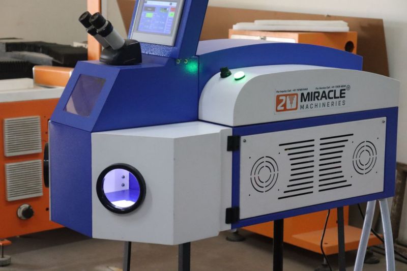 Miracle Machineries Cast Iron Laser jewelry soldering machine, Melting Material : Gold, Silver Brass