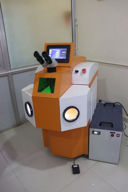Miracle Machineries Laser Soldering Machine, Power Source : 200w Yag Nd