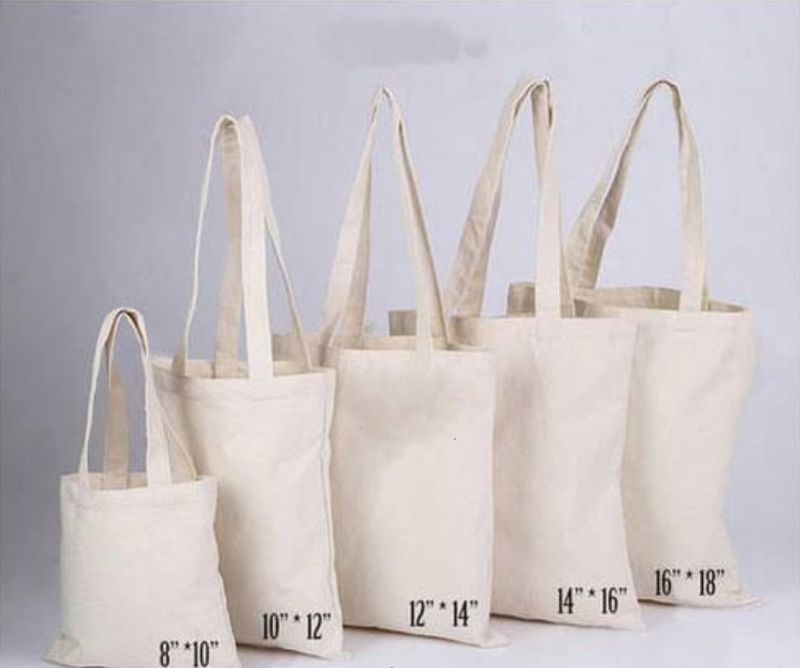 Printed Cotton Tote Bags, Technics : Machine Made, Handloom