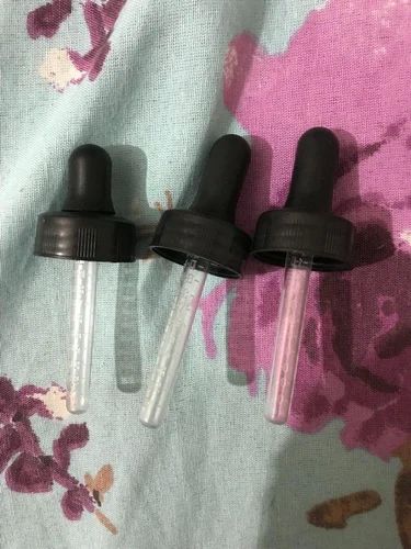 1 ml Black Rubber Dropper for Hospital/Pharma