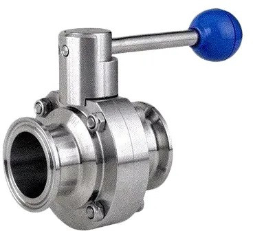 Stainless Steel Dairy Butterfly Valve for Industrial