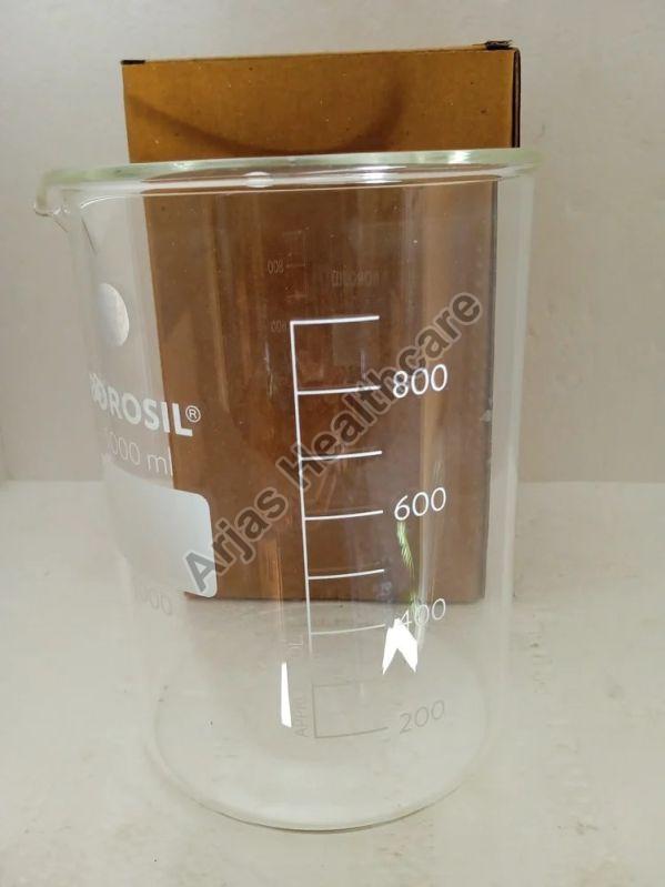 Polished Borosil Glass Beaker for Laboratory